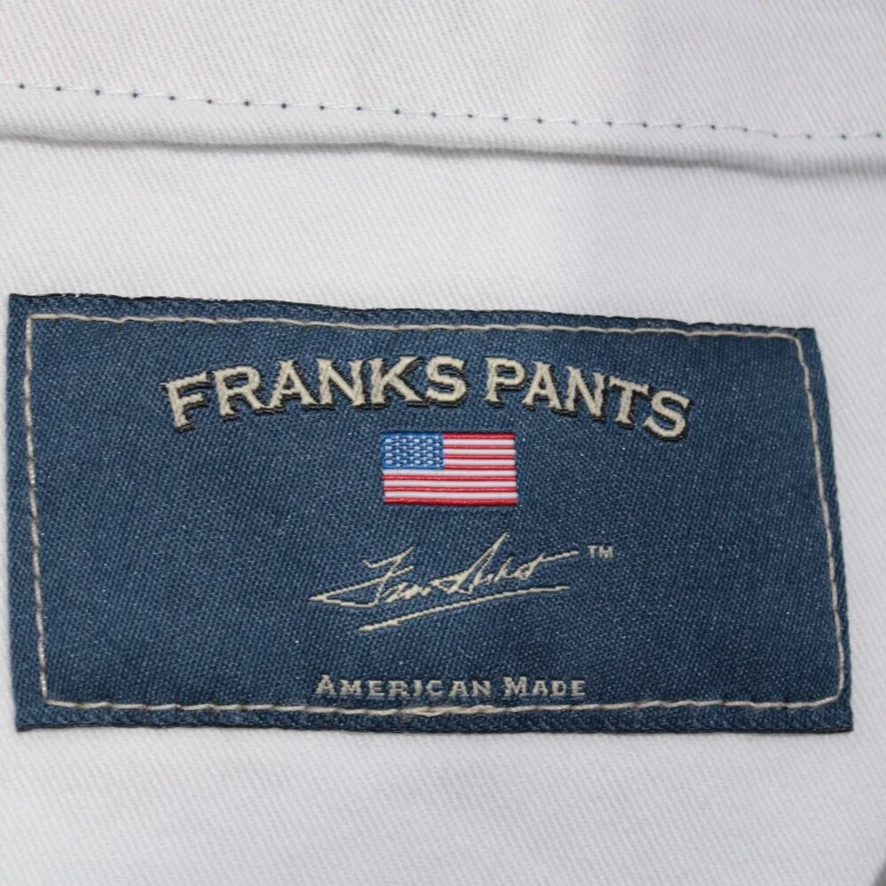 Frank's Pants NWT Chinos / Casual Pants Size 44 US in Blue Polyester Blend